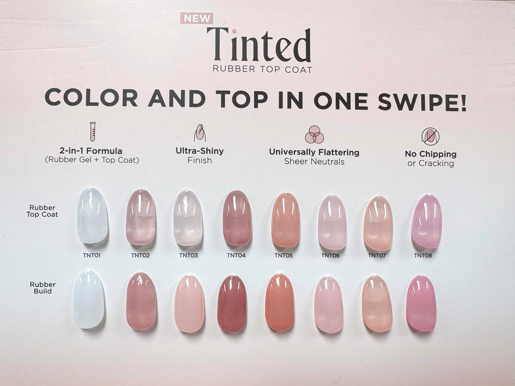 Tinted Rubber Top Coats