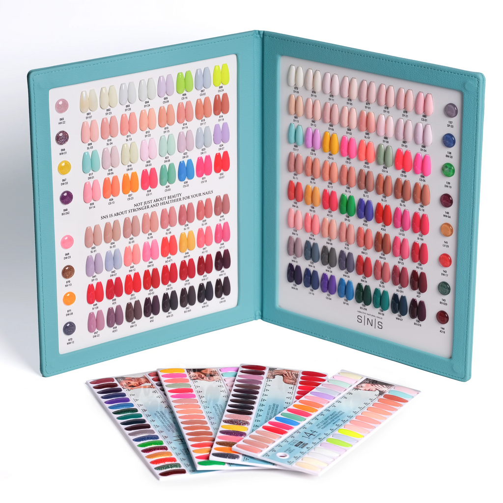 SNS Tiffany Blue 4-In-1 Collection - 144 Colors + Free LED Lamp
