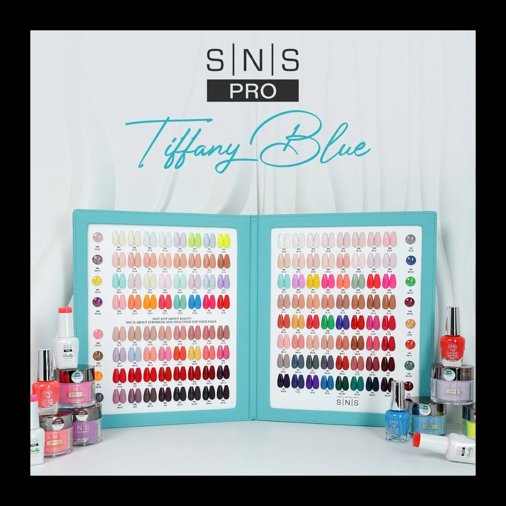 SNS Tiffany Blue 4-In-1 Collection - 144 Colors + Free LED Lamp