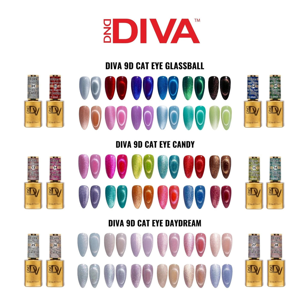 DIVA 9D Cat Eye Collection — 36 Set